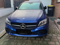 Blau Gebraucht 2021 Mercedes C220 AMG line Kombi | 30.500 € (Guter Preis)