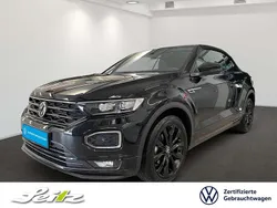 Deep black perleffekt Gebraucht 2021 VW T-Roc Cabriolet R-line Cabrio | 28.948 € (Fairer Preis)