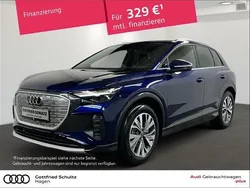 Navarrablau metallic Gebraucht 2025 Audi Q4 e-tron Ambiente SUV | 41.450 € (Superpreis)