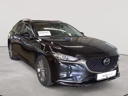 Onyxschwarz metallic Gebraucht 2020 Mazda 6 Exclusive-Line Kombi | 16.590 € (Superpreis)