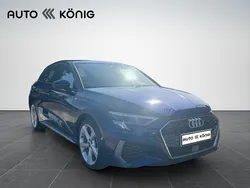 Blau Gebraucht 2022 Audi A3 Sportback e-tron S-Line Limousine | 25.490 € (Guter Preis)