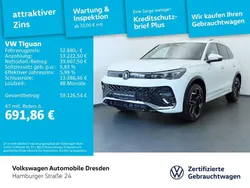 Oryxweiß perlmutteffekt Gebraucht 2025 VW Tiguan R-line SUV | 52.890 € (Guter Preis)