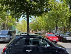 Schwarz Gebraucht 2017 Fiat 500 Lounge Kleinwagen | 9.400 € (Fairer Preis)