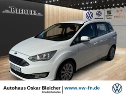 Weiss Gebraucht 2017 Ford C-MAX Titanium Van / Kleinbus | 13.290 € (Etwas zu teuer)