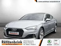 Grau (florettsilber metallic) Gebraucht 2022 Audi A5 Sportback Advanced Limousine | 32.548 € (Guter Preis)
