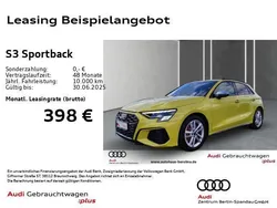 Pythongelb metallic Gebraucht 2024 Audi S3 Sport Limousine | 44.260 € (Fairer Preis)