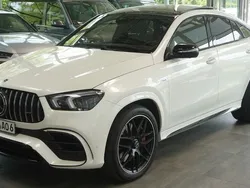 Diamantweiss designo Gebraucht 2023 Mercedes GLE63 AMG AMG Coupé | 109.991 € (Superpreis)