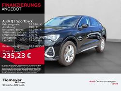 Mythosschwarz metallic Gebraucht 2023 Audi Q3 S-Line SUV | 33.280 € (Superpreis)