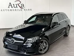 Schwarz Gebraucht 2020 Mercedes C220 AMG line Kombi | 27.449 € (Guter Preis)