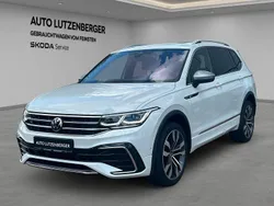Weiß Gebraucht 2022 VW Tiguan Allspace R-line SUV | 36.490 € (Etwas zu teuer)