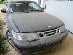 Schwarz Gebraucht 2002 Saab 9-3 Cabriolet Cabrio | 1.890 € (Superpreis)