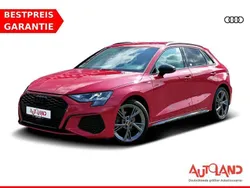 Rot Gebraucht 2022 Audi A3 Sportback S-Line Limousine | 28.950 € (Guter Preis)