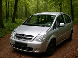 Silber Gebraucht 2004 Opel Meriva Van / Kleinbus | 666 € (Superpreis)