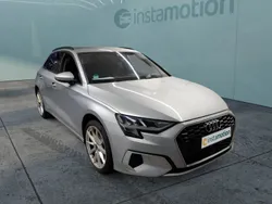 Silber Gebraucht 2021 Audi A3 Sportback Advanced Plus Limousine | 28.845 € (Guter Preis)