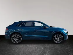Blau Gebraucht 2020 Audi Q8 Sport SUV | 56.100 € (Etwas zu teuer)