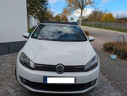 Weiß Gebraucht 2012 VW Golf Cabriolet Cabrio | 10.999 € (Etwas zu teuer)