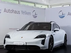 Weiss Gebraucht 2023 Porsche Taycan GTS Sport Turismo Limousine | 83.990 € (Fairer Preis)