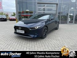 Blau Gebraucht 2023 Mazda 3 Exclusive-Line Limousine | 28.990 € (Etwas zu teuer)