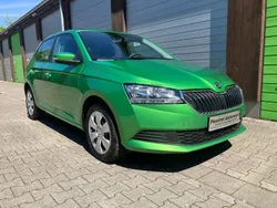 Rallyegrün metallic Gebraucht 2019 Skoda Fabia Cool Plus Kleinwagen | 8.990 € (Fairer Preis)
