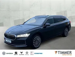 Ebony schwarz metallic Gebraucht 2024 Skoda Superb LAURIN & KLEMENT Kombi | 41.880 €