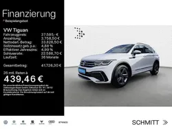 Pure white Gebraucht 2023 VW Tiguan R-line SUV | 37.585 € (Fairer Preis)