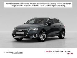 Grau Gebraucht 2024 Audi A3 Sportback Advanced Plus Limousine | 40.939 €