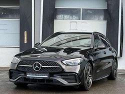 Obsidianschwarz metallic Gebraucht 2022 Mercedes C220 AMG Kombi | 28.900 € (Etwas zu teuer)