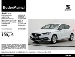Glacial weiß metallic Gebraucht 2025 Seat Leon FR Limousine | 26.630 € (Guter Preis)