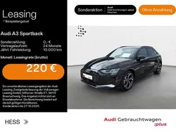 Mythosschwarz metallic Gebraucht 2024 Audi A3 Advanced Limousine | 31.179 € (Fairer Preis)