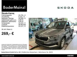 Graphitegrau metallic Gebraucht 2022 Skoda Karoq Style SUV | 25.730 € (Fairer Preis)