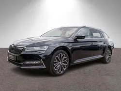 Crystalschwarz metallic Gebraucht 2021 Skoda Superb LAURIN & KLEMENT Kombi | 24.860 € (Fairer Preis)
