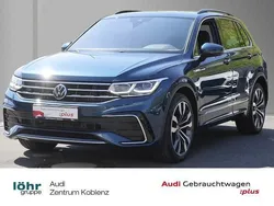 Nightshade blue metallic Gebraucht 2021 VW Tiguan R-line SUV | 36.980 € (Fairer Preis)