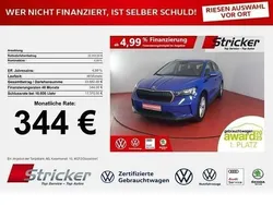 Blau Gebraucht 2021 Skoda Enyaq iV SUV | 28.949 € (Superpreis)