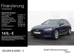 Navarrablau metallic Gebraucht 2024 Audi A4 Advanced Kombi | 37.580 € (Fairer Preis)