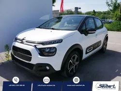 Weiß / dach schwarz Gebraucht 2022 Citroën C3 PureTech Kleinwagen | 13.790 € (Guter Preis)