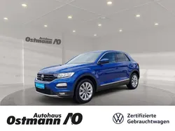 Blau Gebraucht 2021 VW T-Roc Sport SUV | 21.990 € (Superpreis)