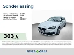 Weiß (nevada weis metallic) Gebraucht 2024 Seat Leon Style Limousine | 27.450 € (Guter Preis)