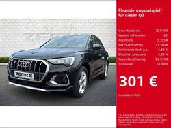 Schwarz Gebraucht 2021 Audi Q3 Advanced SUV | 26.975 € (Guter Preis)