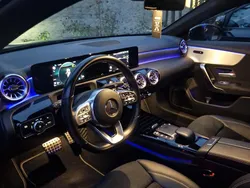 Schwarz Gebraucht 2021 Mercedes CLA200 AMG line Limousine | 26.000 € (Guter Preis)