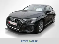 Mythosschwarz metallic Gebraucht 2023 Audi A3 S-Line Limousine | 31.440 € (Fairer Preis)