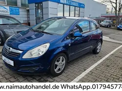 Blau Gebraucht 2007 Opel Corsa Edition Kleinwagen | 990 € (Superpreis)