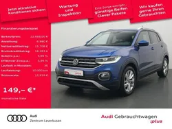 Reef blue metallic Gebraucht 2022 VW T-Cross Style SUV | 22.688 € (Fairer Preis)