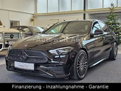 Schwarz Gebraucht 2022 Mercedes C180 AMG Limousine | 41.500 € (Teuer)