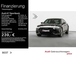 Mythosschwarz metallic Gebraucht 2024 Audi A7 Kleinwagen | 57.449 € (Guter Preis)