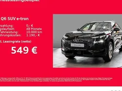 Schwarz Neu 2025 Audi Q6 e-tron Ambiente SUV | 60.767 € (Guter Preis)