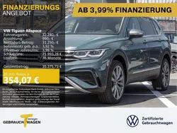 Blau Gebraucht 2022 VW Tiguan Allspace Elegance SUV | 32.240 € (Superpreis)