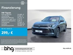 Delfingrau metallic Gebraucht 2024 VW Tiguan Elegance SUV | 51.660 € (Superpreis)