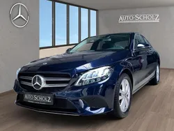 Blau Gebraucht 2020 Mercedes C200 Avantgarde Limousine | 29.648 € (Fairer Preis)