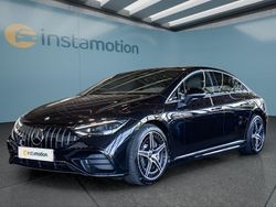 Schwarz Gebraucht 2024 Mercedes EQE AMG 43 AMG Limousine | 71.449 € (Etwas zu teuer)