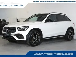 Weiß Gebraucht 2020 Mercedes GLC220 AMG line SUV | 43.900 € (Teuer)